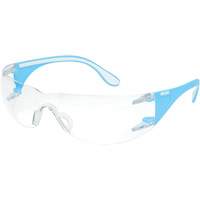 Lunettes de s&eacute;curit&eacute; bleu/blanc Adapt Lite, Lentille Transparent, Antibu&eacute;e/Anti-&eacute;gratignures, ANSI Z87+/R&eacute;pond ou surpasse la norme CSA Z94.3 Southpoint Industrial Supply