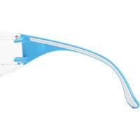 Lunettes de s&eacute;curit&eacute; bleu/blanc Adapt Lite, Lentille Transparent, Antibu&eacute;e/Anti-&eacute;gratignures, ANSI Z87+/R&eacute;pond ou surpasse la norme CSA Z94.3 Southpoint Industrial Supply