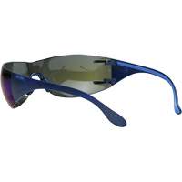 Lunettes de s&eacute;curit&eacute; Adapt Lite, Lentille Miroir bleu, Antibu&eacute;e/Anti-&eacute;gratignures, ANSI Z87+/R&eacute;pond ou surpasse la norme CSA Z94.3 Southpoint Industrial Supply