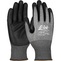 G-Tek&reg; Cut-Resistant Gloves with Touchscreen Capability, Size Small, 18 Gauge, Foam Nitrile Coated, PolyKor&reg; Shell, ASTM ANSI Level A4/EN 388 Level D Southpoint Industrial Supply