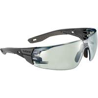 Lunettes de s&eacute;curit&eacute; RUSH+ 2.0 avec monture noire et grise, M/G, Lentille Gris/IR 1.7, Antibu&eacute;e/Anti-&eacute;gratignures, ANSI Z87+ Southpoint Industrial Supply