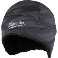 Secure Low-Profile Sherpa-Lined Beanie, Polyester Lining, Medium/Small, Camo Southpoint Industrial Supply