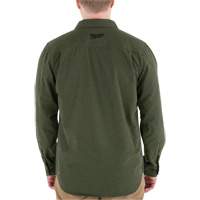 Chemise en flanelle GRIDIRON, Hommes, Petit, Vert Southpoint Industrial Supply
