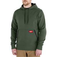 Chandail &agrave; capuchon de poids moyen FREEFLEX, Hommes, Petit, Vert Southpoint Industrial Supply