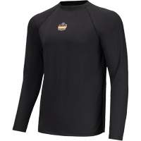 Maillots L&eacute;ger &agrave; manches longues, Hommes/Femmes, Moyen, Noir Southpoint Industrial Supply