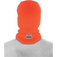 N-Ferno&reg; 2-Layer Rib Knit Freezer Balaclava Face Mask, Acrylic, Orange Southpoint Industrial Supply