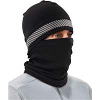 N-Ferno&reg; 3-in-1 Reflective Balaclava Face Mask, Polyester, Black Southpoint Industrial Supply