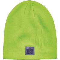 N-Ferno&reg; Rib Knit Winter Hat, Acrylic Lining, One Size, High-Visibility Lime Green Southpoint Industrial Supply