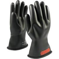 NOVAX&reg; Rubber Insulating Glove with Straight Cuff, ASTM Class 0, Size 6, 11" L Southpoint Industrial Supply