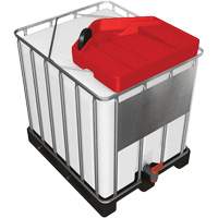 Grand entonnoir rouge en poly&eacute;thyl&egrave;ne r&eacute;sistant aux produits chimiques pour GRV, capacit&eacute; de 3,9 gal. Southpoint Industrial Supply