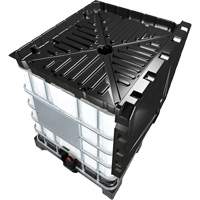 Ensemble dentonnoir GRV noir pleine grandeur de 30 gal Southpoint Industrial Supply