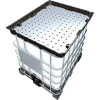 Ensemble dentonnoir GRV noir pleine grandeur de 30 gal Southpoint Industrial Supply