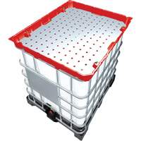 Ensemble dentonnoir GRV rouge pleine grandeur de 30 gal Southpoint Industrial Supply