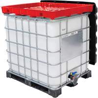 Ensemble dentonnoir GRV rouge pleine grandeur de 30 gal Southpoint Industrial Supply