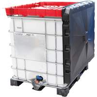Ensemble dentonnoir GRV rouge pleine grandeur de 30 gal Southpoint Industrial Supply