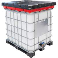 Ensemble dentonnoir GRV rouge pleine grandeur de 30 gal Southpoint Industrial Supply