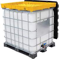 Ensemble dentonnoir GRV jaune pleine grandeur de 30 gal Southpoint Industrial Supply