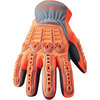 Gants  de travail Chrome SLT 4079IMP, 6/T-petit, Paume en PEHP, Poignet &eacute;lastique/Boucle et crochet Southpoint Industrial Supply