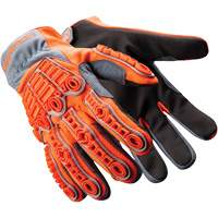 Gants  de travail Chrome SLT 4079IMP, 6/T-petit, Paume en PEHP, Poignet &eacute;lastique/Boucle et crochet Southpoint Industrial Supply