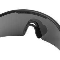 Wraparound Safety Glasses, Black Lens, Anti-Scratch, ANSI Z87+/Meets/Exceeds CSA Z94.3 Southpoint Industrial Supply