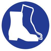 &eacute;tiquettes avec pictogramme Right to Know - Bottes, Vinyle, Feuille, 1" lo x 1-1/8" la Southpoint Industrial Supply