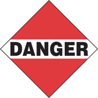 Danger Mixed Load TDG Placard, Vinyl SD345 | Southpoint Industrial Supply