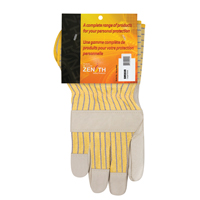 Gants d'ajusteur &agrave; paume s&egrave;che d'usage standard, Grand, Paume en Cuir fleur de vache, Doublure en Coton Southpoint Industrial Supply