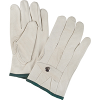 Gants de cordeur d'usage standard, Moyen, Paume Cuir fleur de vache Southpoint Industrial Supply