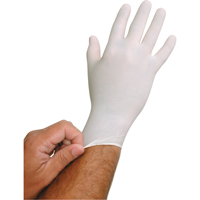 BioTek<sup>®</sup> Disposable Gloves, Small, Latex, 6-mil, Powdered, White SM882 | Southpoint Industrial Supply