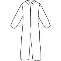Pyrolon<sup>®</sup> Plus 2 Disposable FR Coveralls, Small, Blue, FR Treated Fabric SN339 | Southpoint Industrial Supply