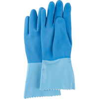 Blue-Grip Heavyweight Gloves, Size 6/Small, 12" L, Rubber Latex, Interlock Inner Lining, 45-mil Southpoint Industrial Supply