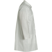 ProShield&reg; 60 Lab Coat, Microporous/Polypropylene, White, Medium Southpoint Industrial Supply
