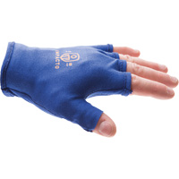 Doublures antichocs pour gants sans doigts, main droite, 6/T-petit, Paume en Synth&eacute;tique, Poignet &agrave; enfiler Southpoint Industrial Supply