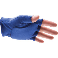 Doublures antichocs pour gants sans doigts, main droite, 6/T-petit, Paume en Synth&eacute;tique, Poignet &agrave; enfiler Southpoint Industrial Supply