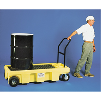 Poly-Spillcart™ Cart ATC, 66.5" L x 29" W x 46.9" H, 57 US gal. Spill Cap. SR438 | Southpoint Industrial Supply