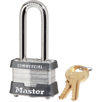 Wide Padlock, Keyed Alike, Laminated Steel, 1-9/16" Width SHG404 | Southpoint Industrial Supply