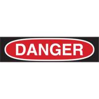 Enseigne «Danger», 7" x 10", Polystyrène, Anglais SW638 | Southpoint Industrial Supply