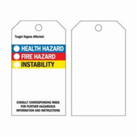 Self-Laminating Right-To-Know Tags, Polyester, 3" W x 5-3/4" H, English SX834 | Southpoint Industrial Supply