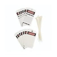 Self-Laminating Accident Prevention Tags, Polyester, 3" W x 5-3/4" H, English SX849 | Southpoint Industrial Supply