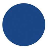 Étiquettes rondes inscriptibles, Cercle, 3" lo x 3" la, Bleu SY695 | Southpoint Industrial Supply