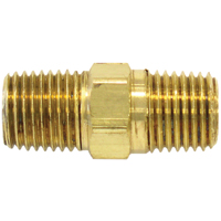 Male Hex Nipple, Brass Southpoint Industrial Supply