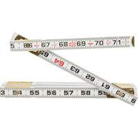 Red End&reg; Flat Reading Rule, 6' L, Wood Southpoint Industrial Supply