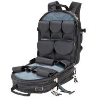 Sacs &agrave; dos pour outils &agrave; 75 pochettes, 13" lo x 17-1/2" la, Noir, Nylon Southpoint Industrial Supply