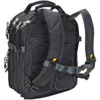 Sacs &agrave; dos pour outils &agrave; 75 pochettes, 13" lo x 17-1/2" la, Noir, Nylon Southpoint Industrial Supply