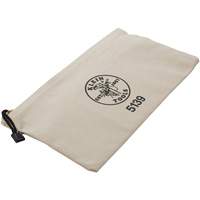 Pochette pour outils avec fermeture &agrave; glissi&egrave;re, Toile, 1 pochettes, Beige Southpoint Industrial Supply