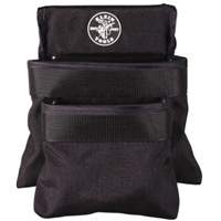 Pochette utilitaire &agrave; 2 poches s&eacute;rie PowerLine, 1000 Denier Cordura&reg;, Noir Southpoint Industrial Supply