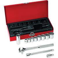 Jeu de cl&eacute;s &agrave; douilles &agrave; prise 3/8" Southpoint Industrial Supply