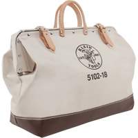 Heavy-Duty 18" Tool Bag, Canvas, 1 Pockets, Beige Southpoint Industrial Supply