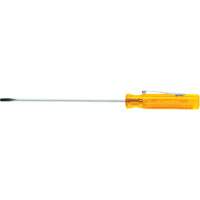 Pocket Clip Screwdriver, 1/8" Tip, Round, 4-7/16" L, Plastic Handle Southpoint Industrial Supply
