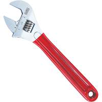 Adjustable Wrench, Extra Capacity, 10" L, 1-1/4" Max Width, Chrome Southpoint Industrial Supply